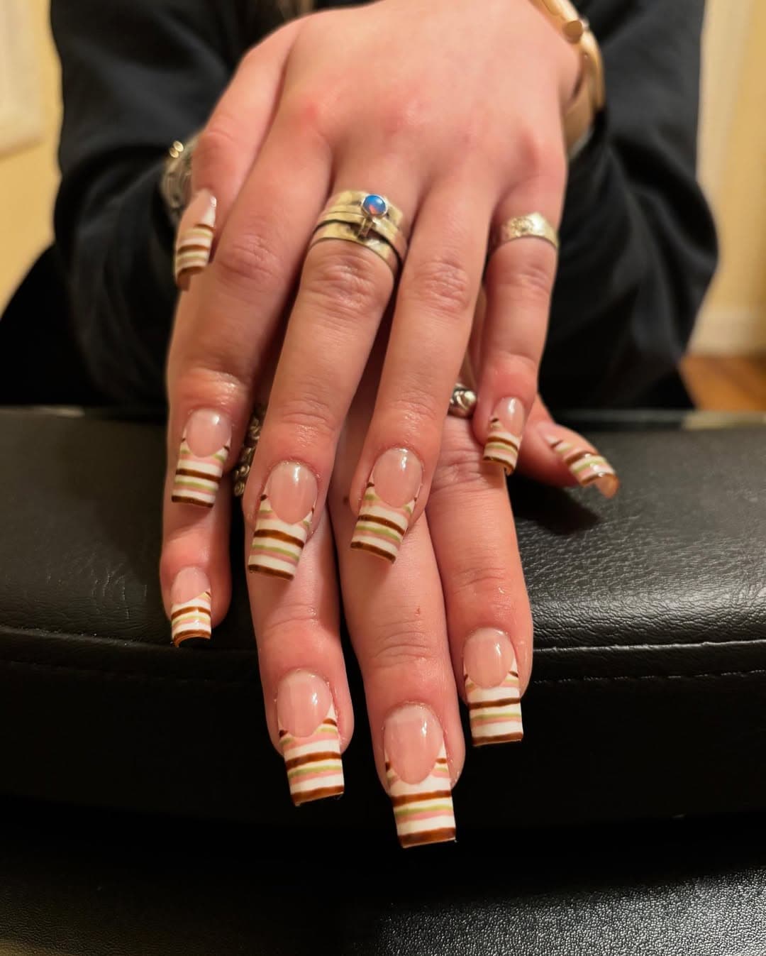 Gel-X Birthday Nails set