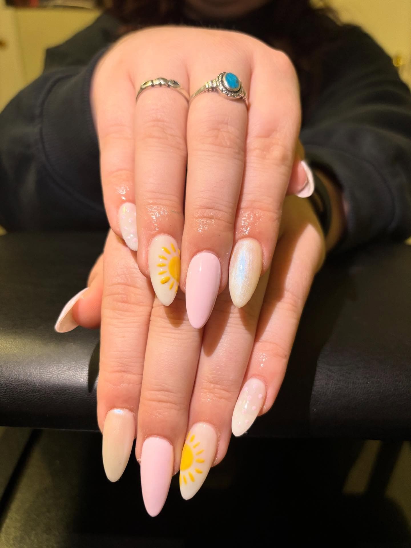 Sun nail set
